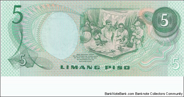 Banknote from Philippines year 1978