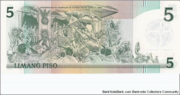 Banknote from Philippines year 1991