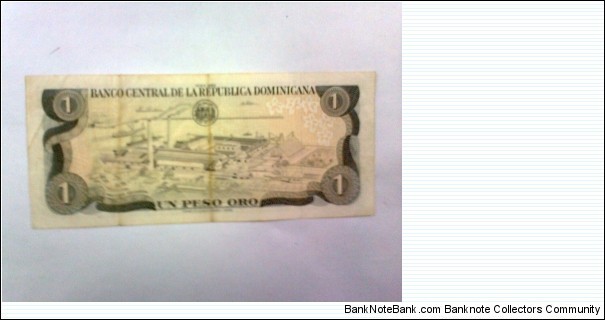 Banknote from Dominican Republic year 1988