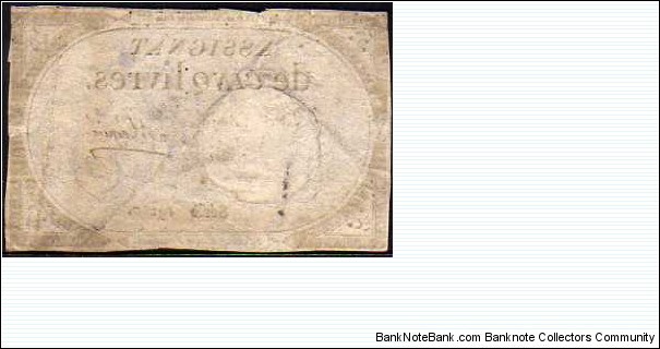 Banknote from France year 1793