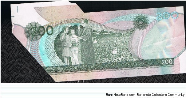 Banknote from Philippines year 2011