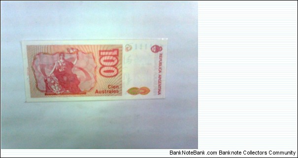 Banknote from Argentina year 0
