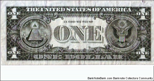 Banknote from USA year 1957