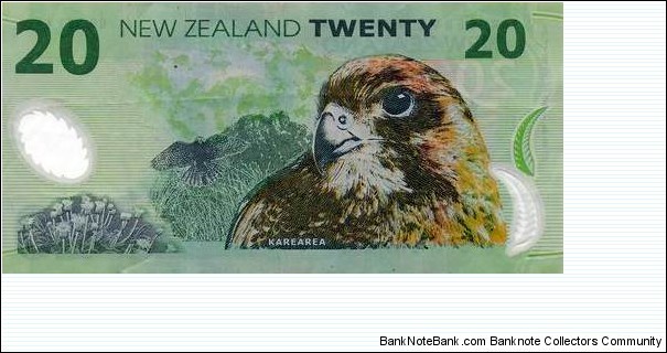 Banknote from New Zealand year 2006
