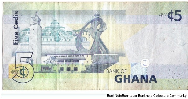 Banknote from Ghana year 2007