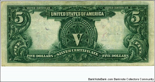 Banknote from USA year 1899