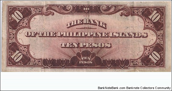 Banknote from Philippines year 1912