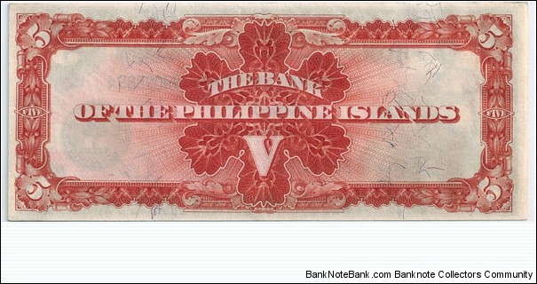 Banknote from Philippines year 1912