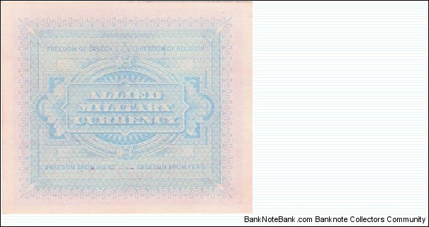 Banknote from Italy year 1943