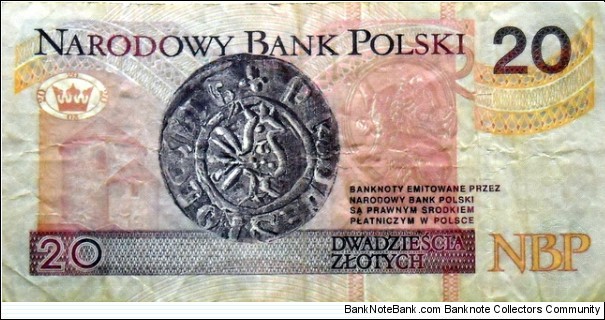 Banknote from Poland year 1994