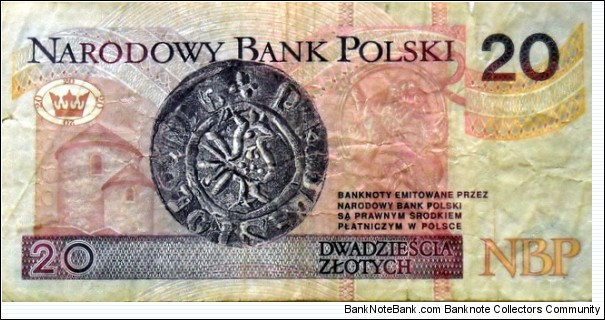 Banknote from Poland year 1994