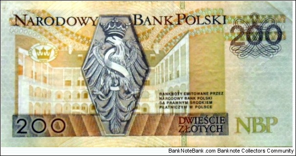 Banknote from Poland year 1994