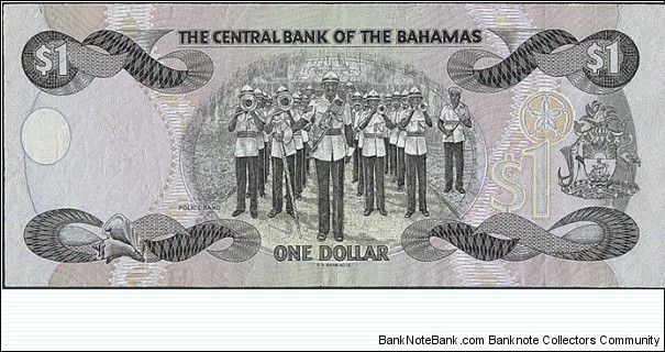 Banknote from Bahamas year 1996