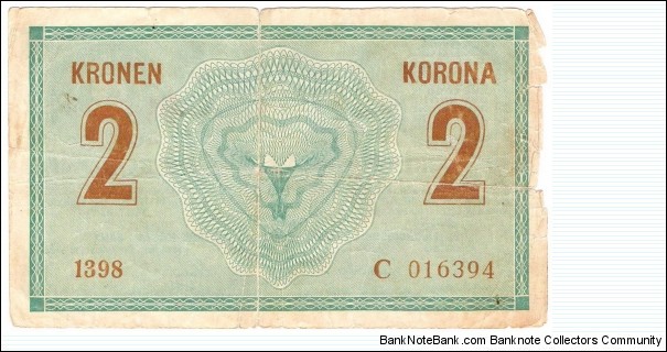 Banknote from Austria year 1914