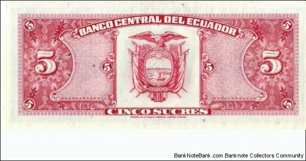 Banknote from Ecuador year 1988