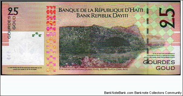 Banknote from Haiti year 2004