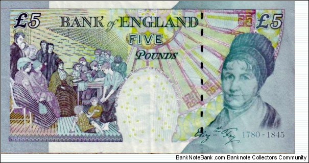 Banknote from United Kingdom year 2002