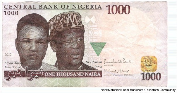 1000 Naira Banknote