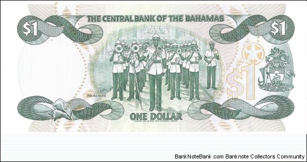 Banknote from Bahamas year 2002