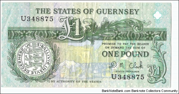 1 Pound Sterling Banknote