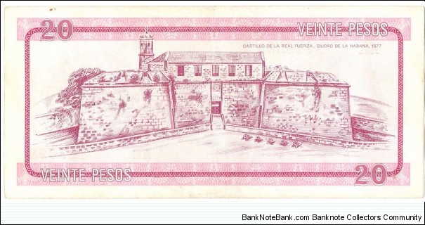 Banknote from Cuba year 1985