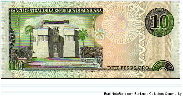 Banknote from Dominican Republic year 2002