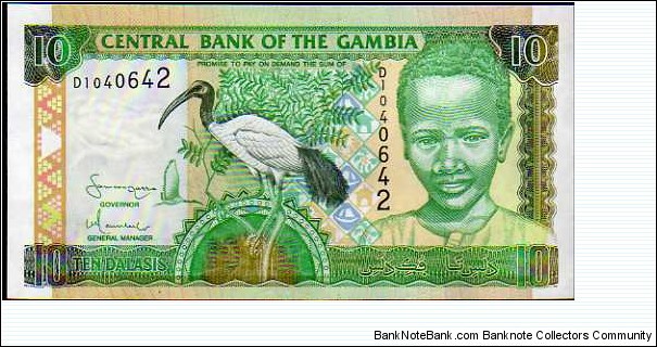 10 Dalasis__
pk# 21 c Banknote