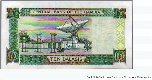 Banknote from Gambia year 2001