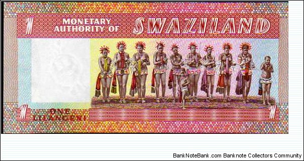 Banknote from Swaziland year 1974