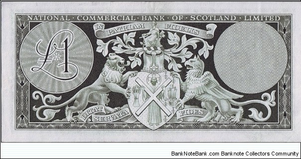 Banknote from Scotland year 1963