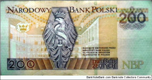 Banknote from Poland year 1994