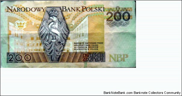 Banknote from Poland year 1994