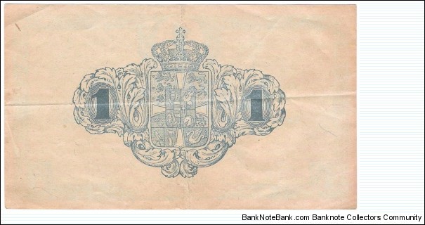 Banknote from Denmark year 1916