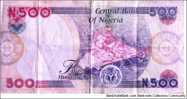 Banknote from Nigeria year 2006