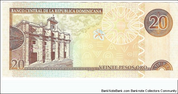 Banknote from Dominican Republic year 2002