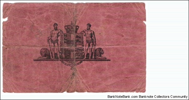 Banknote from Denmark year 1914
