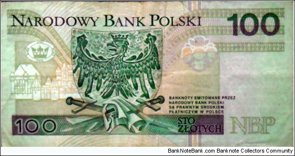 Banknote from Poland year 1994