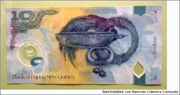 Banknote from Papua New Guinea year 2010