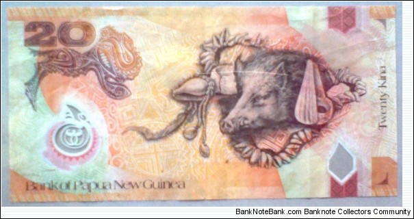 Banknote from Papua New Guinea year 2010