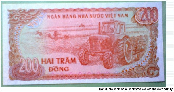 Banknote from Vietnam year 1987