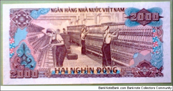 Banknote from Vietnam year 1988