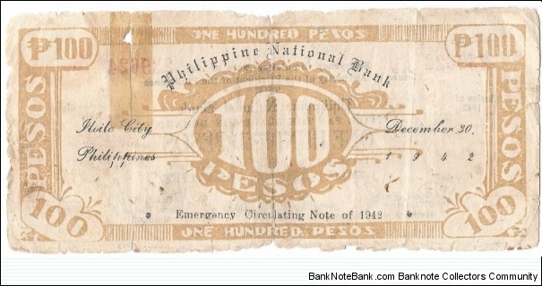 Banknote from Philippines year 1942