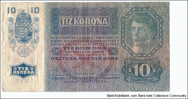 Banknote from Austria year 1919