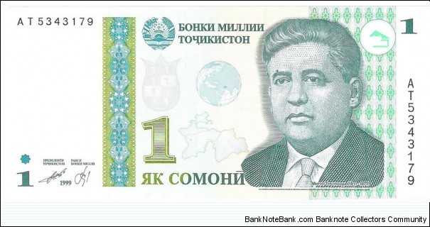 1 Somoni Banknote