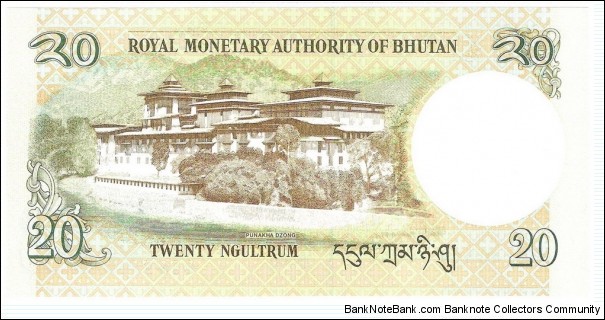 Banknote from Bhutan year 2006