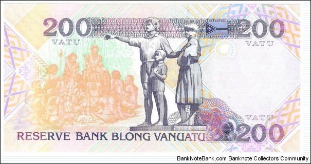 Banknote from Vanuatu year 1995