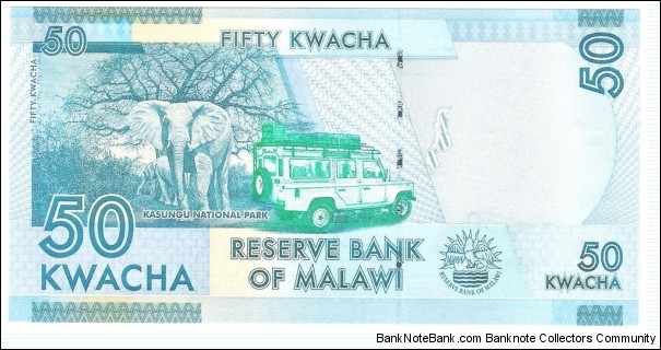 Banknote from Malawi year 2012