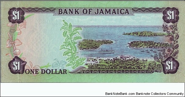 Banknote from Jamaica year 0