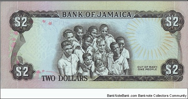 Banknote from Jamaica year 1977