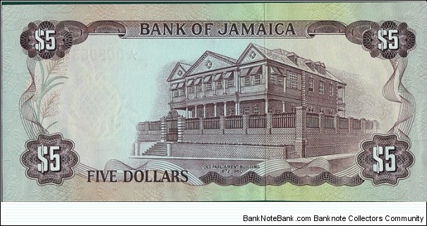 Banknote from Jamaica year 1977